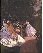 Claude Monet 1Frauen im Garten oil painting on canvas
